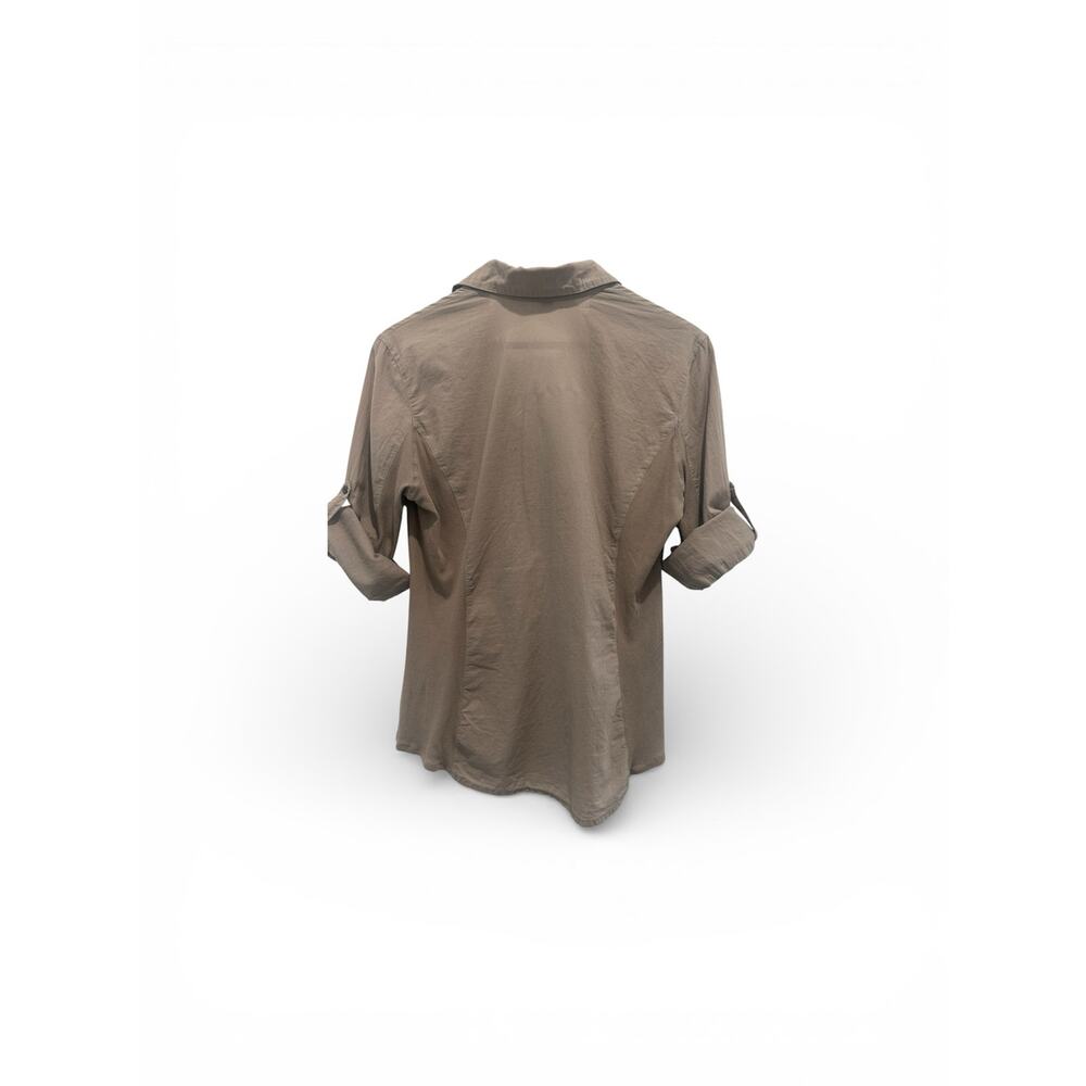 Standard JAMES PERSE Contrast Panel Button Up Blo… - image 6